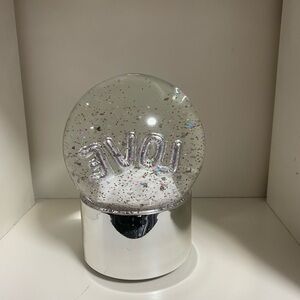 Indigo Silver Base Decorative Piece with music sounds